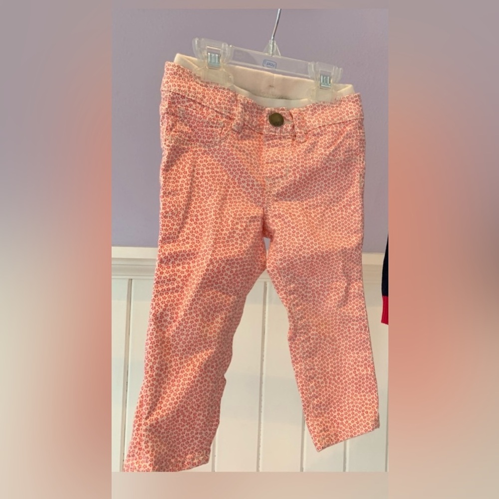 Babygap Pink pawprint jeans